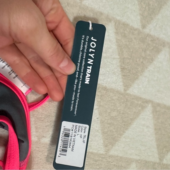 JOLYN
Women's Triangle Solid Bikini Top - Picture 4 of 4